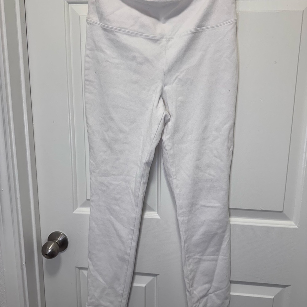 Lysse Cream High-Waisted Leggings